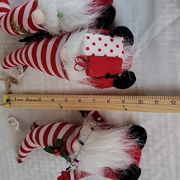 HOLIDAY TIME 3Pc Chrismas Knomes - Picture 6 of 8